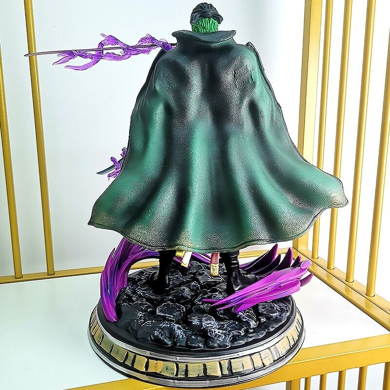 Anime One Piece Gk Bath Blood Roronoa Zoro PVC Action Figure Statue Toy 35cm