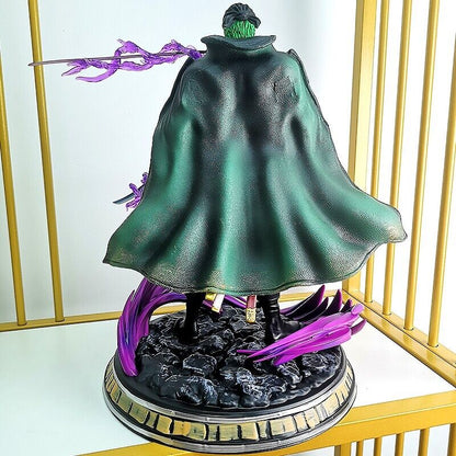 Anime One Piece Gk Bath Blood Roronoa Zoro PVC Action Figure Statue Toy 35cm