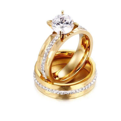 Anillos Sortijas 14k Argolla De Compromiso Matrimonio Oro Boda Para Hombre Mujer