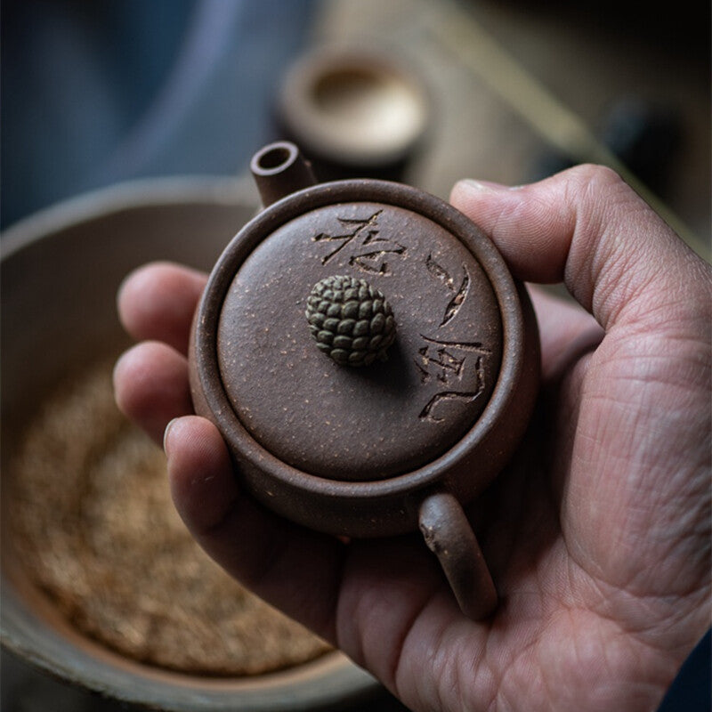 One Pot For One Life True Yixing Zisha Jiangpo Clay Health Care Tea Pot Handmade
