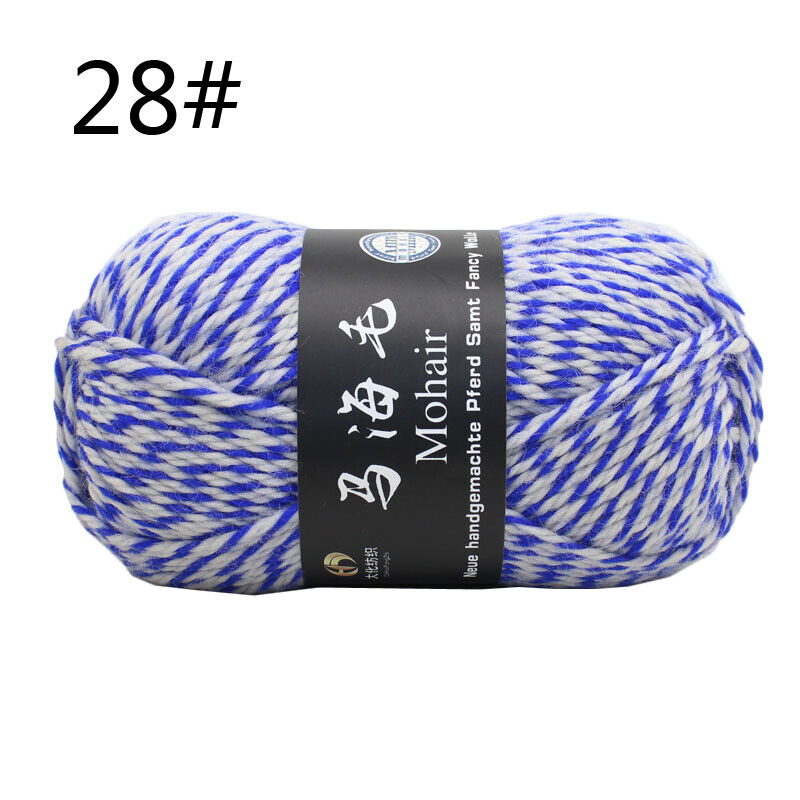 Hot Sale 100g Soft Mohair Cashmere Yarn Thick Woven Knitting Wool Crochet Yarn
