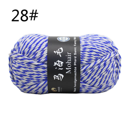Hot Sale 100g Soft Mohair Cashmere Yarn Thick Woven Knitting Wool Crochet Yarn