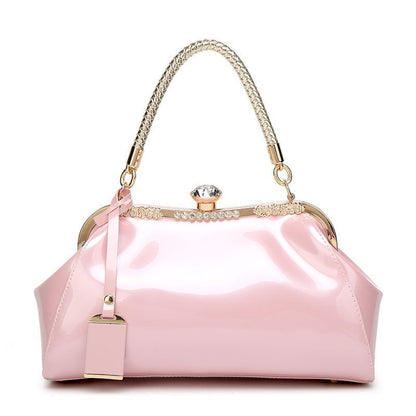 Evening Messenger Bag Handbags Patent Leather Shoulder Clutches 32*18*13 cm 1 pc