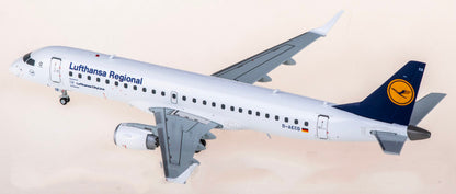 1:200 JC Wings Lufthansa Embraer ERJ-190LR Passenger Diecast Airplane Model