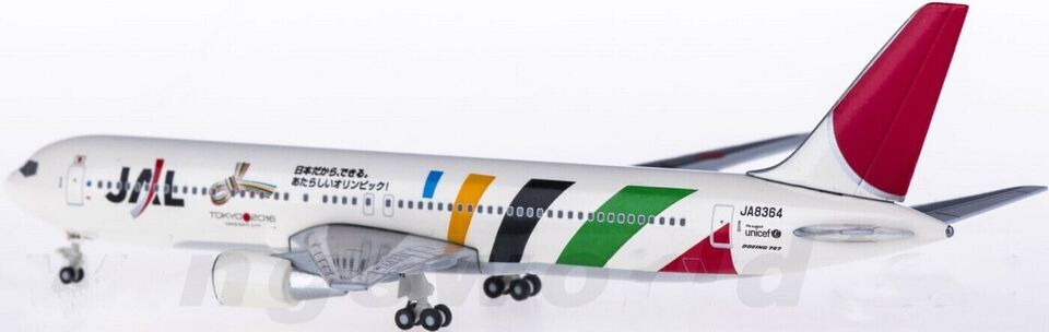 1:500 Hogan JAPAN AIRLINES BOEING 767-300 Passenger Airplane Diecast Plane Model