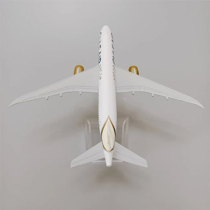1/400 16cm Aircraft GULF B787 Alloy Plane Model Civil Airlines Ornaments Craft