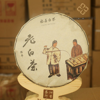 350g White Tea Cake 2013 Shoumei Fuding High Mountain Jujube Aroma Aged Tea