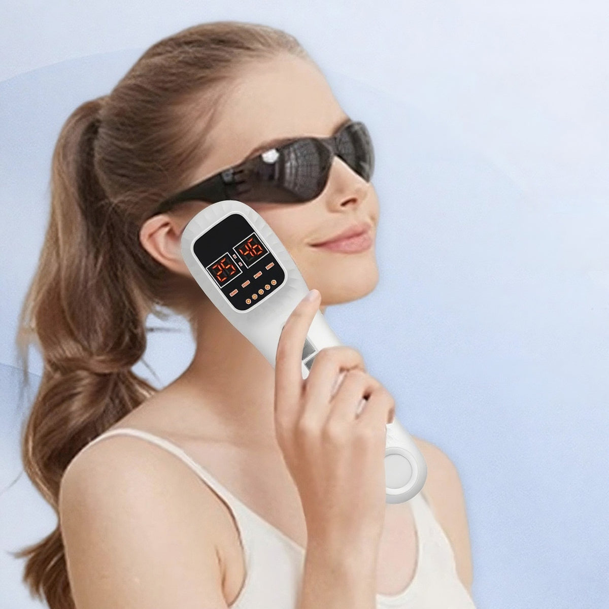 Spectrometer Red Light Therapy Skin Tightening Deep Skin Care LED Device