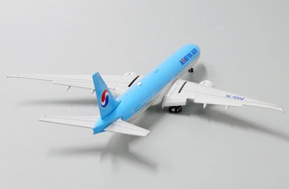1:400 JC Wings KOREAN AIR BOEING B777-300ER Passenger Airplane Diecast Model