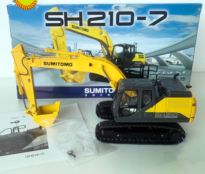 1:50 SH210-7 Excavator Construction Machinary Equipment Diecast Model Collection