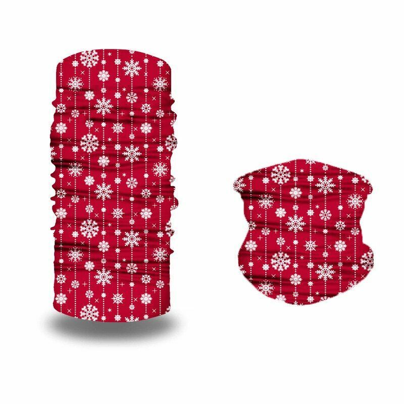 Unisex Printed Neck Gaiter Balaclava Bandana Multifunctional Outdoor Headwear