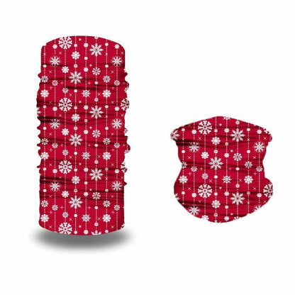 Unisex Printed Neck Gaiter Balaclava Bandana Multifunctional Outdoor Headwear