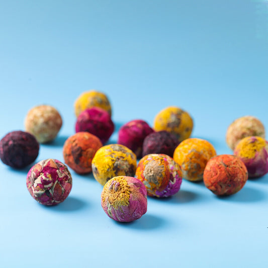 10 Kinds Chinese Yunnan Mix Blooming Tea Balls Flowers Flowering Tea Buds 500g