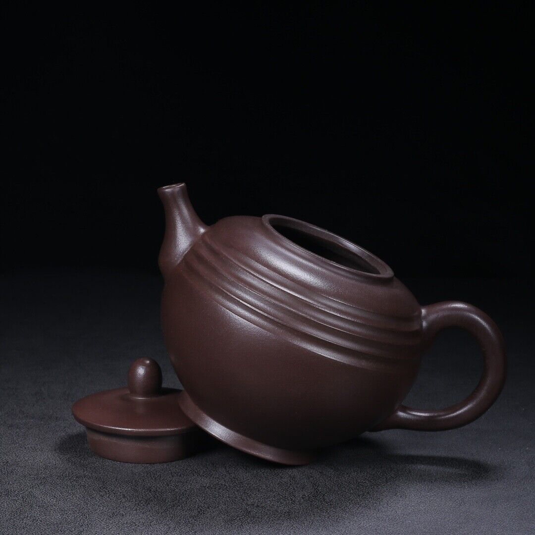 Chinese Yixing Zisha Clay Handmade Exquisite Teapot （陶韵 底款：顾景舟）