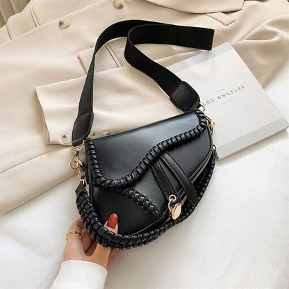 Saddle Handbag Women Shoulder Crossbody Bags Ladies Bag