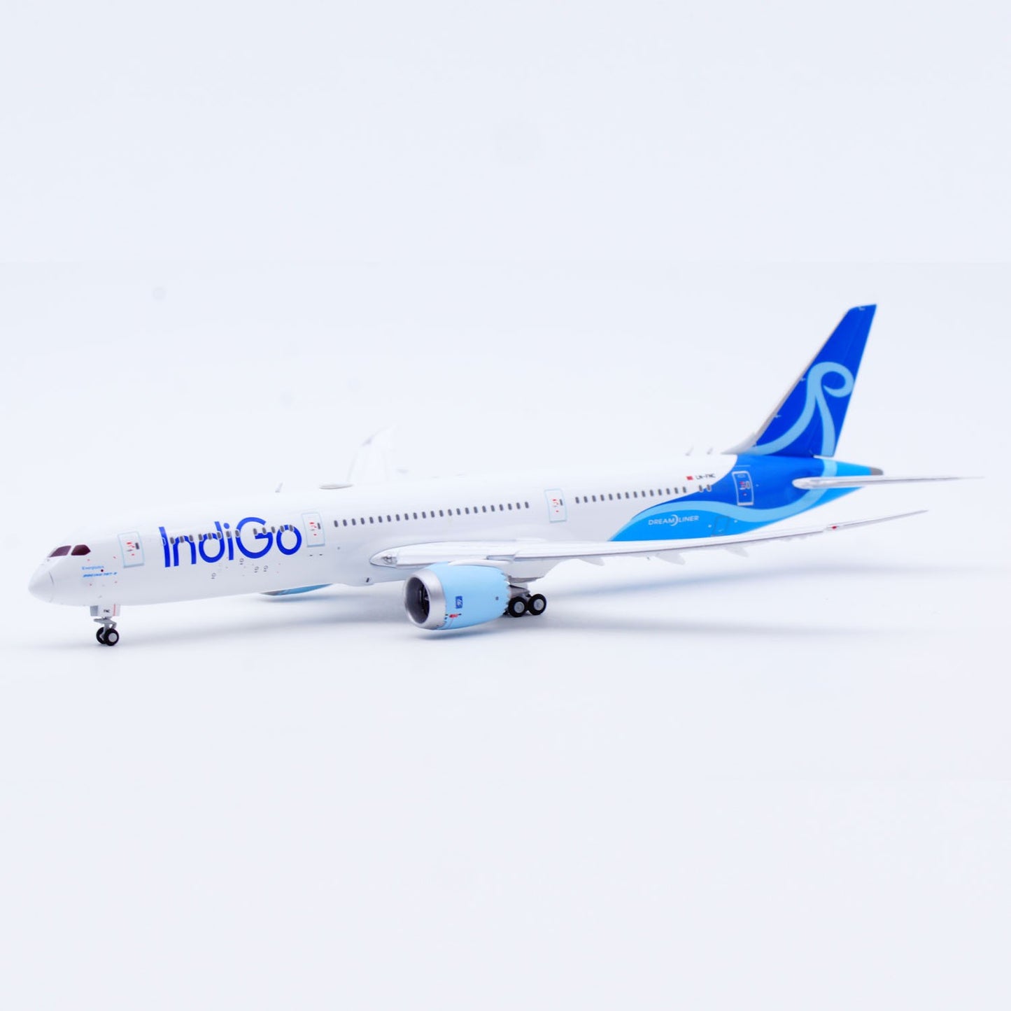 1:400 JC Wings Indigo B787-9 LN-FNC Flap Down Airplane Diecast Aircraft Model