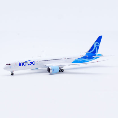 1:400 JC Wings Indigo B787-9 LN-FNC Flap Down Airplane Diecast Aircraft Model