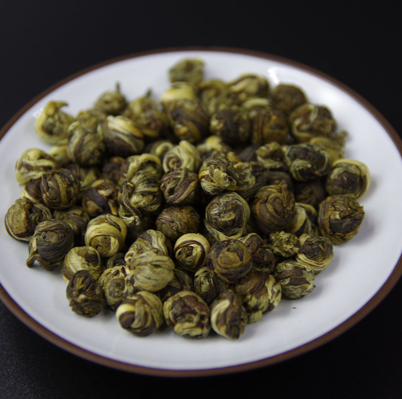Chinese Jasmine Pearl Dragon Phoenix Green Tea balls, MO LI LONG ZHU TEE 500g