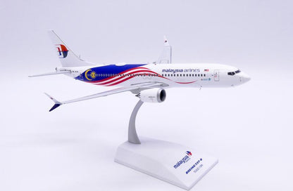1:200 JC Wings malaysia airlines BOEING 737-8MAX Airplane Diecast Aircraft Model