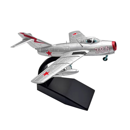 14.5cm Alloy 1/72 Scale MiG-15 Fighter Aircraft Model Plane Toy Decor Collection