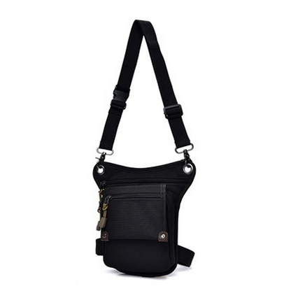 New Metal Detector Camouflage Bag Drop Leg Finds Pouch with Waist Shoulder Belt