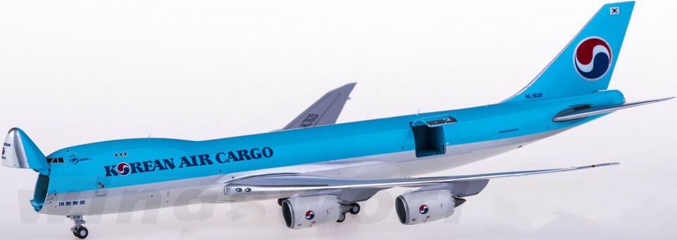 1:400 JC Wings KOREAN AIR CARGO BOEING 747-8F Airfreighter Diecast Plane Model