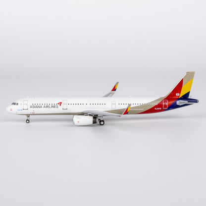 1:400 NGmodels Asiana Airbus A321 HL8038 Passenger Airplane Diecast Plane Model