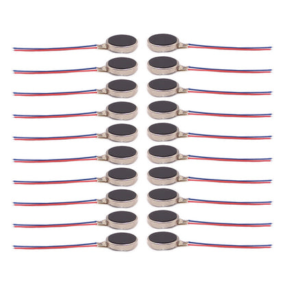 5/10/20 Pcs DC Micro Flat Button Coin Vibratiing Vibrator Motors 1.5V-3V 10*3MM