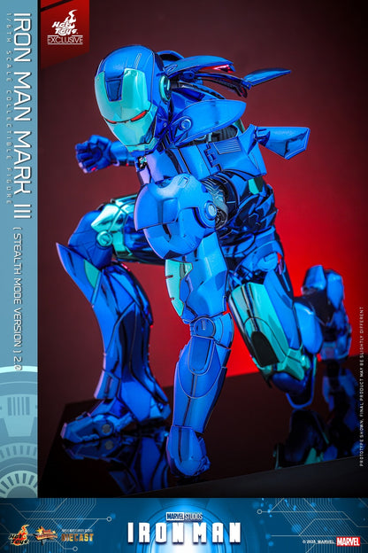 In Stock New Hot Toys 1/6 IRON MAN MMS814D71 MARK Ⅲ Stealth Mode Version 2.0！