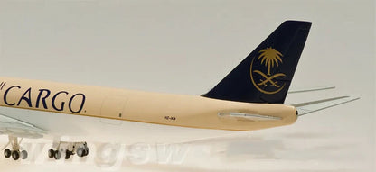 1:400 Hogan SAUDIA CARGO BOEING 747-8F Airfreighter Plane Diecast Aircraft Model