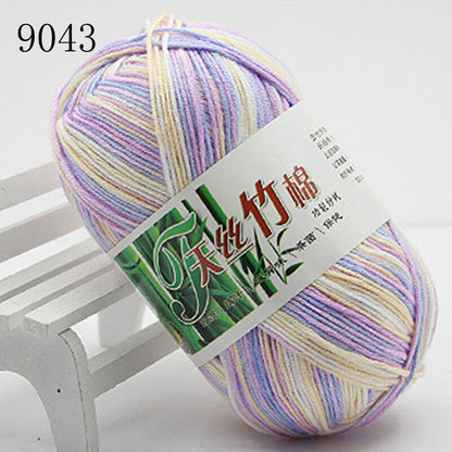 Hot Sale 50g Soft Bamboo Crochet Cotton Yarn Knitting Baby Knit Wool Yarn