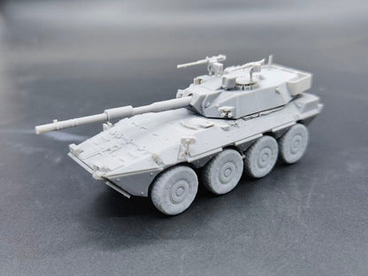 1/72/87/144 Italy Centaur B1 Tank Destroyer 120mm Gun Resin Model Kit 3D Printed