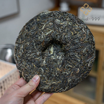 357g Raw Puer Tea Cake Bing Dao Ba Wa Yunnan Ancient Tree Pure Fresh Aroma Tea