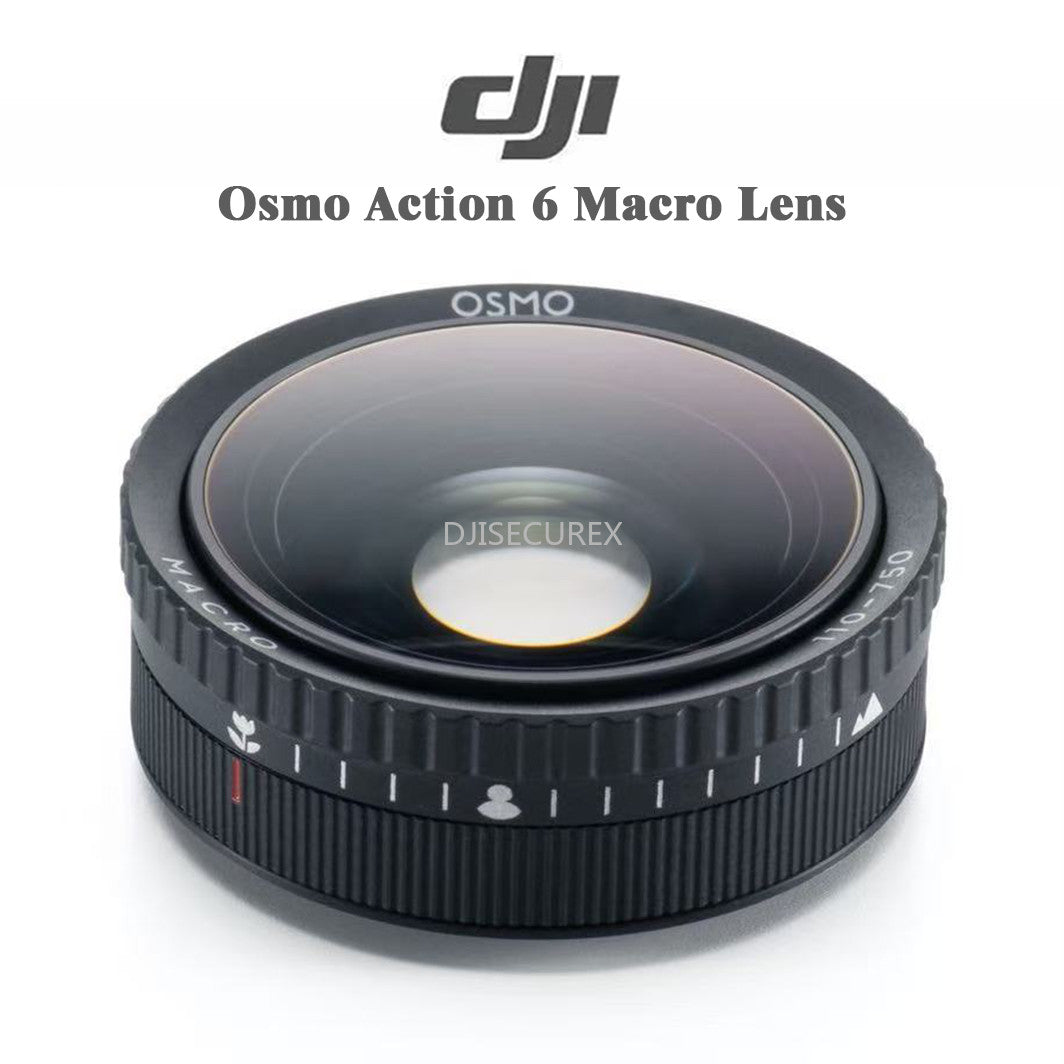 DJI Osmo Action 6 Macro Lens w/ Case – 11-75cm Focus