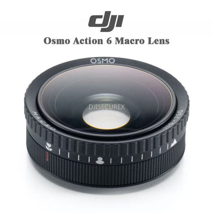 DJI Osmo Action 6 Macro Lens w/ Case – 11-75cm Focus