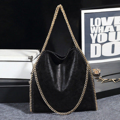 Frosted Material Handbag Woven Foldable Shoulder Women Multi-Funcation Bag Big