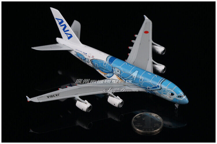 1:500 JC Wings ANA AIRBUS A380 Passenger Airplane Diecast Plane Aircraft Model