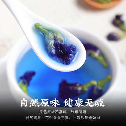 Butterfly Pea Flower Dried Blue Tea Pure 100% Natural Herbal Blue Drink