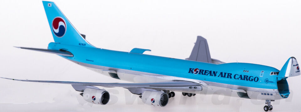 1:400 JC Wings KOREAN AIR CARGO BOEING 747-8F Airfreighter Diecast Plane Model