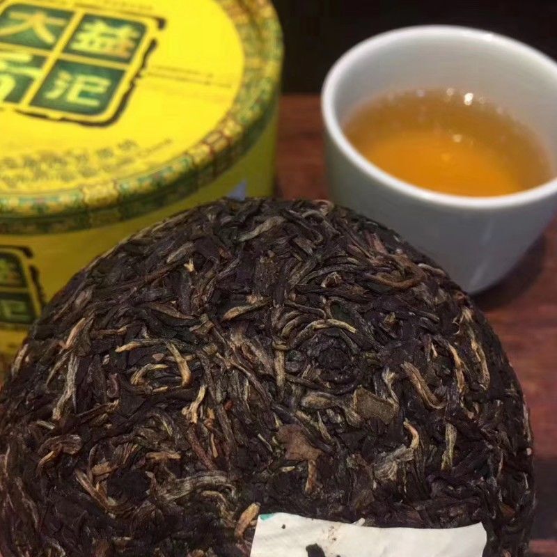 TAETEA Tribute Tuo * 2009 Yunnan Menghai Dayi High Quality Raw Pu'er Tea 100g