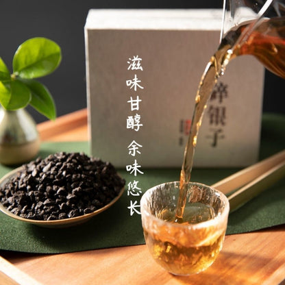 Old Banzhang Puerh Tea Ripe Tea Crushed Silver Puerh Old Tea Head Loose Tea 500g