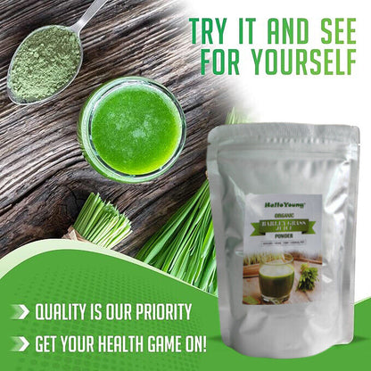 250g Barley Grass Powder Natural Organic Slimming Tea Reduce Weight Loss Food