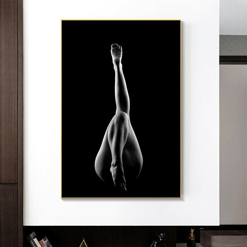 Sexy Woman Canvas Poster Modern Wall Art Canvas Painting Wall Picture Prints Art