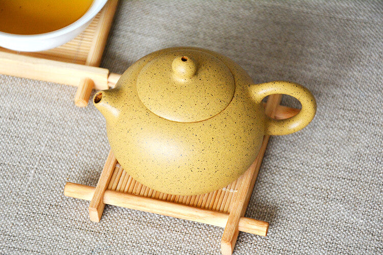 3.7 Oz Chinese Marked Tea Pot Xishi Real Yixing Zisha Duan Clay Kungfu Tea Pots