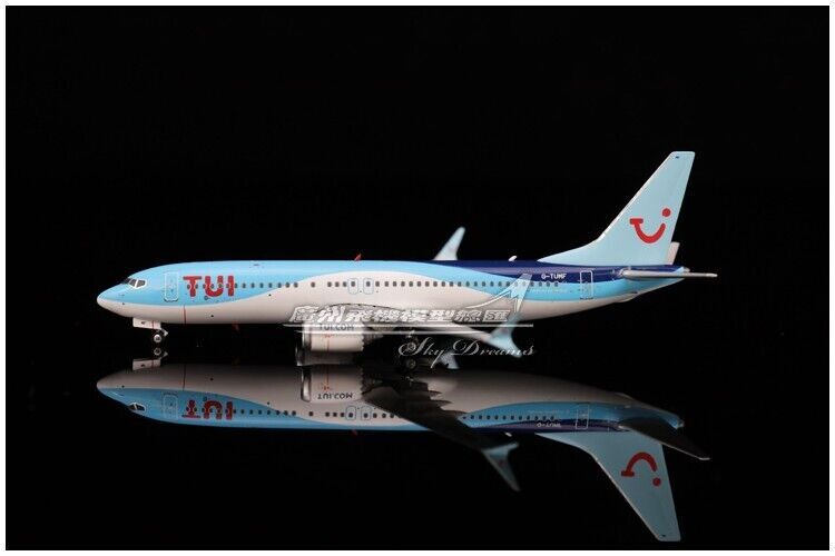 1:400 Phoenix TUI BOEING 737 MAX 8 Passenger Airplane Diecast Aircraft Model