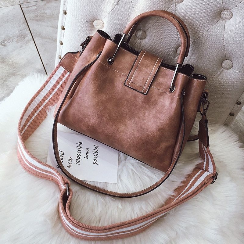 27*12*21 CM Synthetic Leather Handbags Fashion Crossbody Bag Shoulder Bag Purse