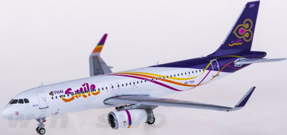 1:400 Phoenix THAI Smile AIRBUS A320 Passenger Airplane Diecast Aircraft Model