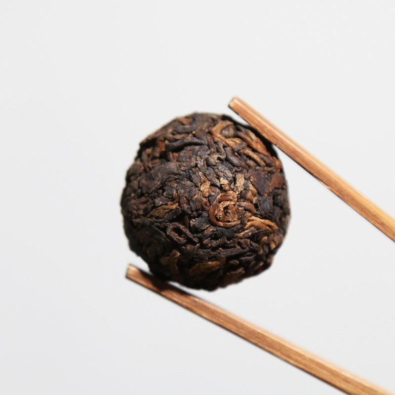70 克大雪山普洱茶裂茶球形茶云南林康古树茶-