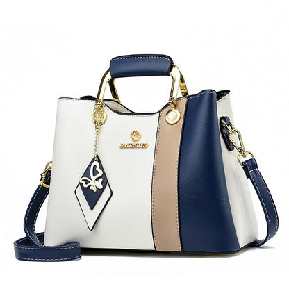 Women Lady Crossbody PU Leather Messenger Bag Shoulder Handbag Purse Tote Bag