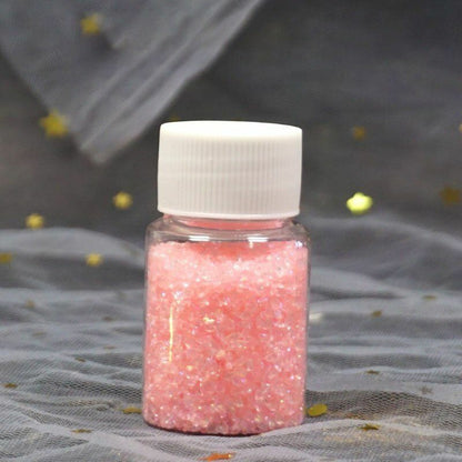 40g Small Gravel Crystal Glass Sand Filler UV Resin Jewelry Crafts Making Supply